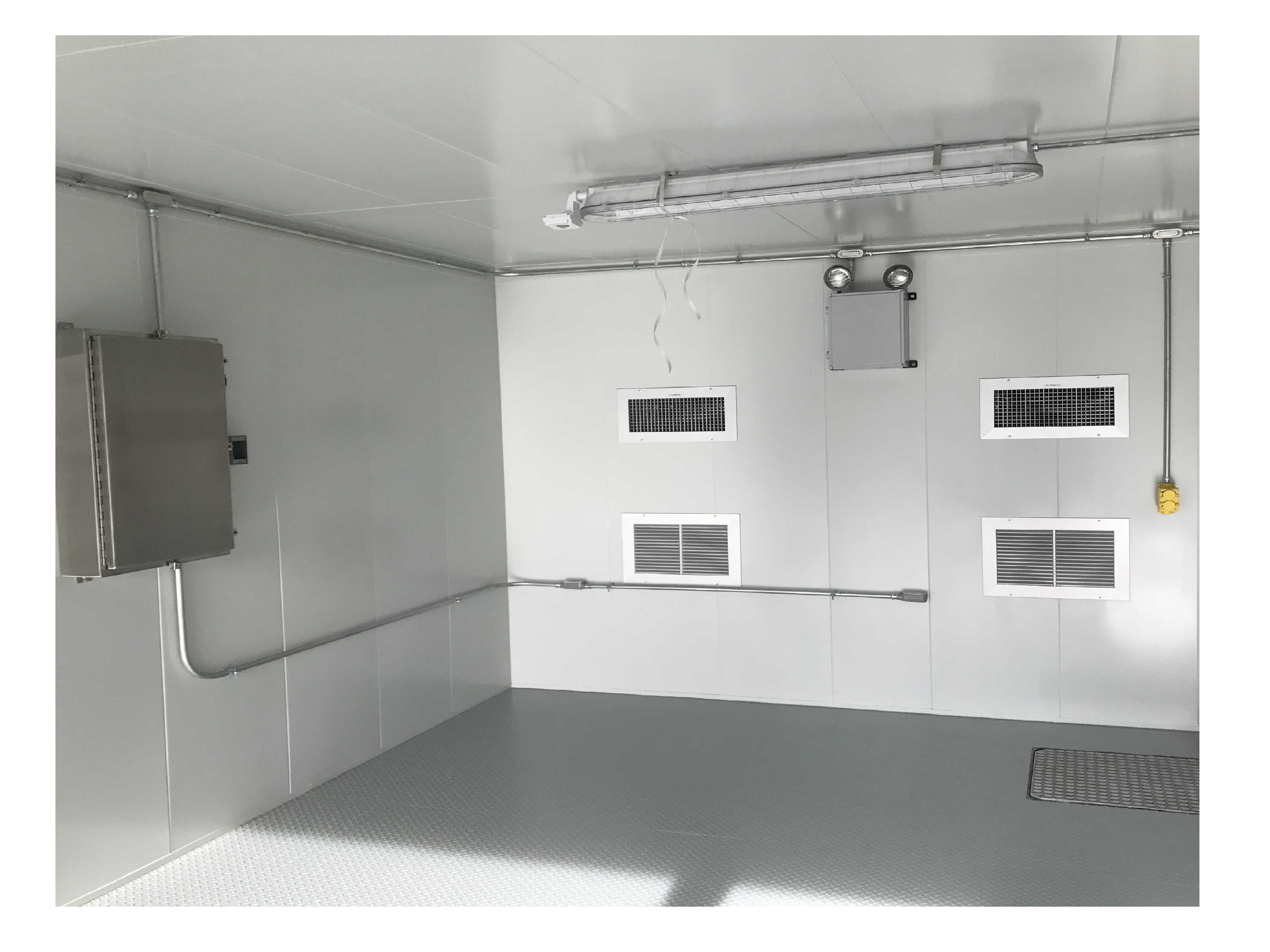 Inside Modular Enclosure